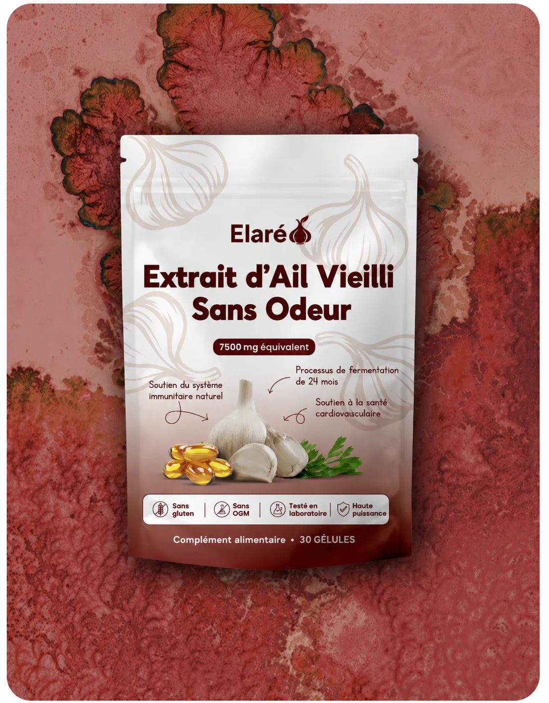 Extrait d’Ail Vieilli Sans Odeur 7500 mg - Burkina Faso