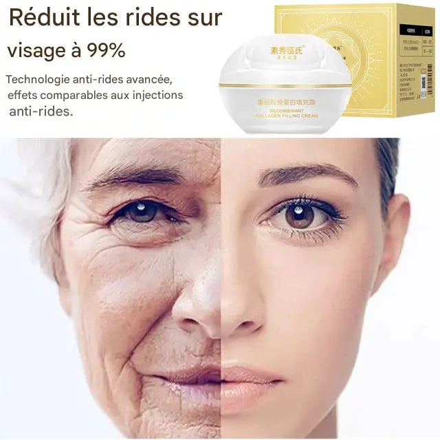 Crème Anti-Rides au Collagène Type III - Chad