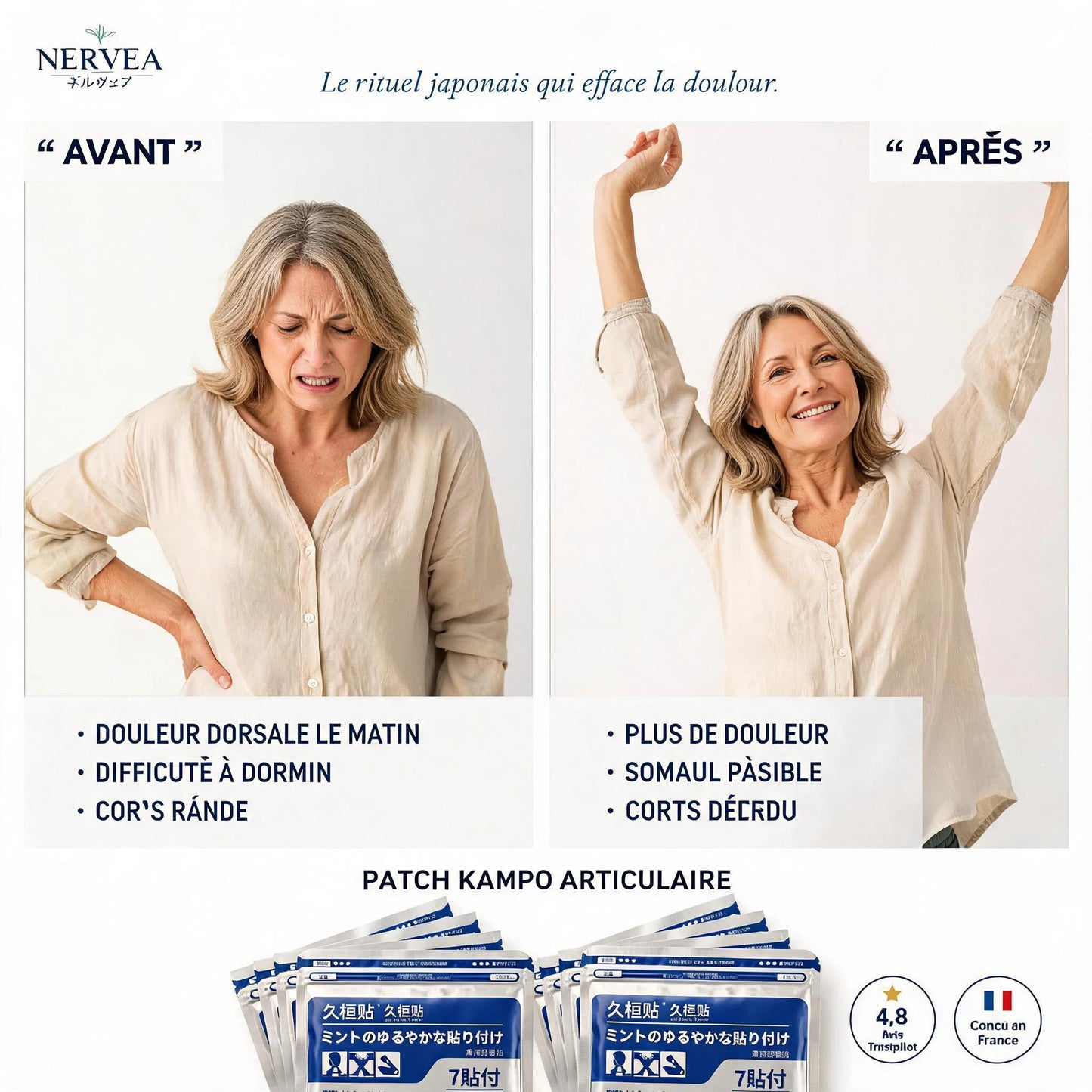 Patchs Apaisants Effet Fraîcheur - Mali