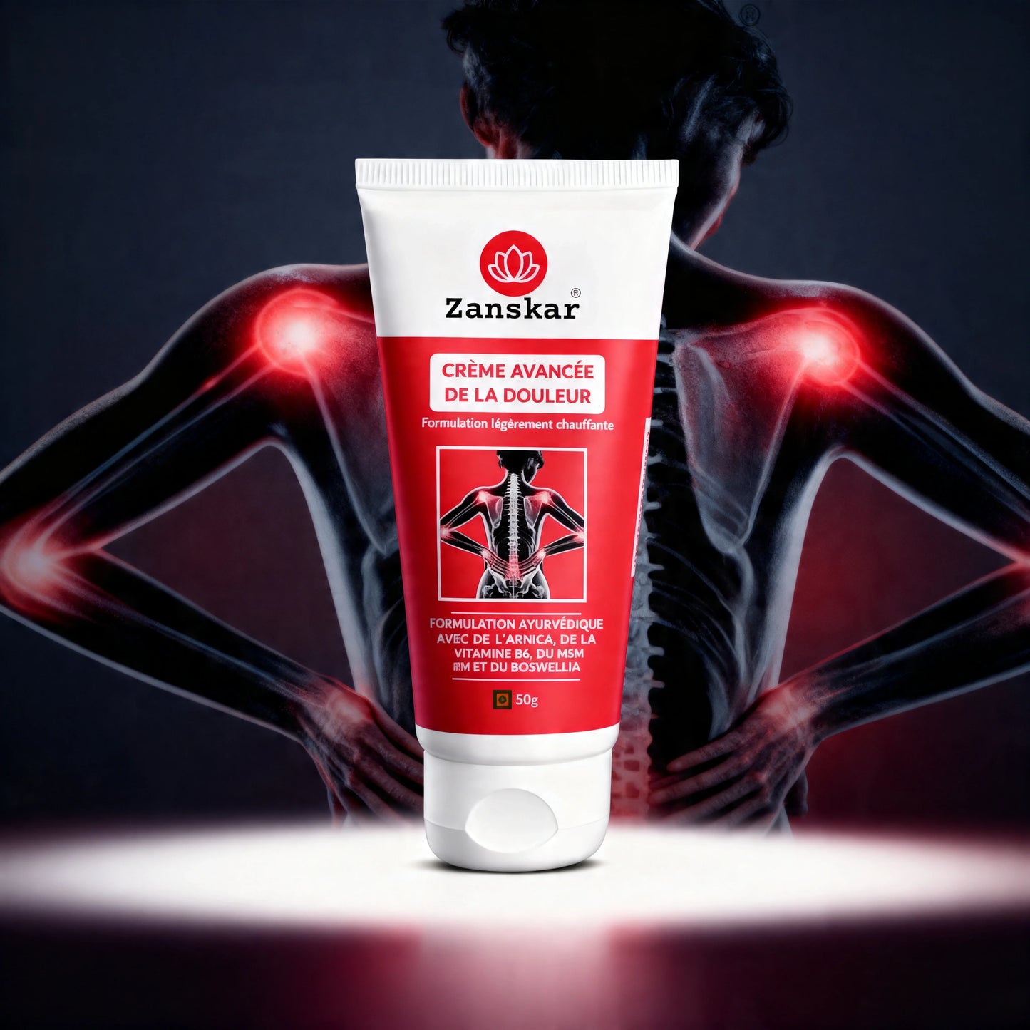 Crème Chauffante Anti-Douleur Instantanée - Burkina Faso