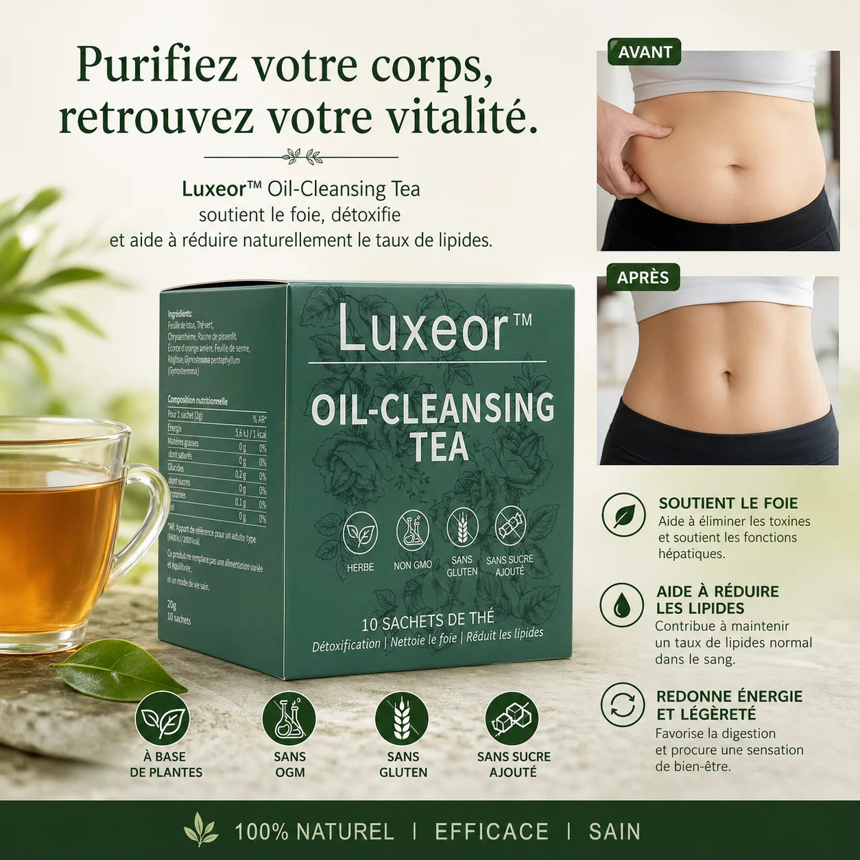 Infusion Détox & Équilibre Naturel - Burkina Faso