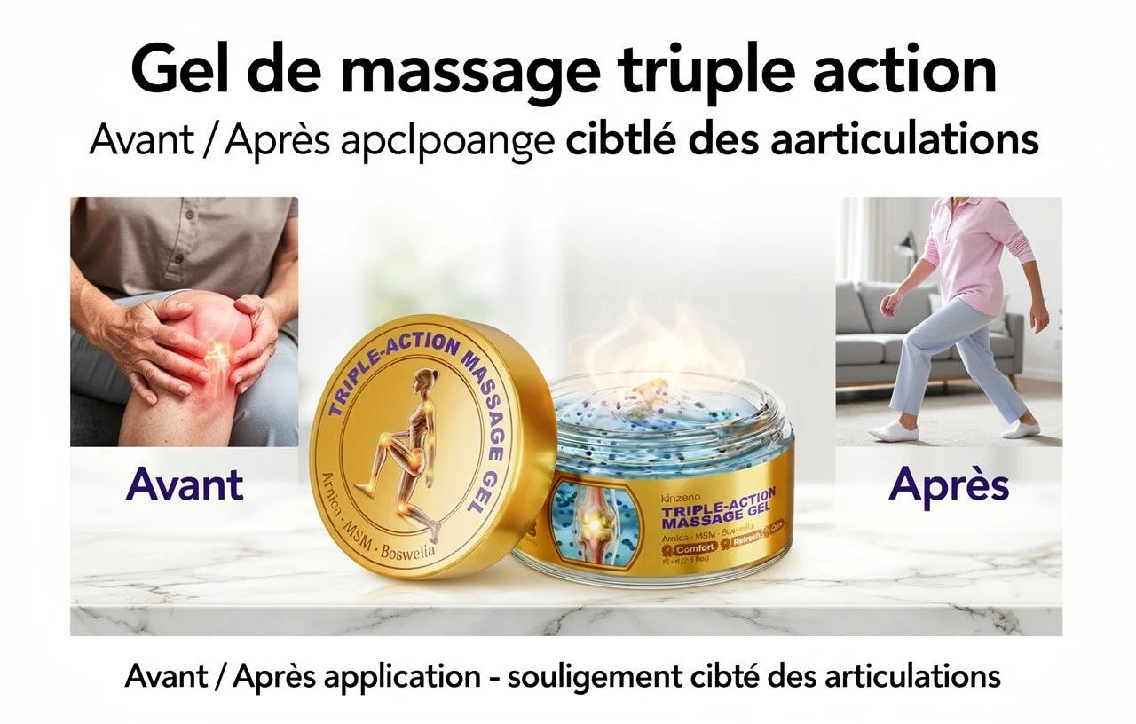 Gel de Massage Triple Action - Côte d'Ivoire