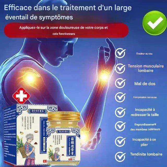 Baume ancestral contre les douleurs articulaires - Chad