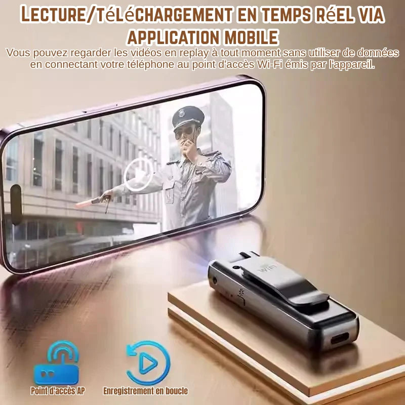 Caméra 4K Wi-Fi Vision Nocturne - Mali