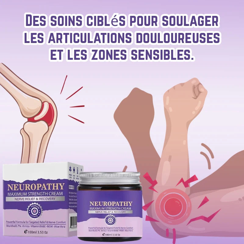 Crème Anti-Douleur Neuropathique pour Articulations - Mali