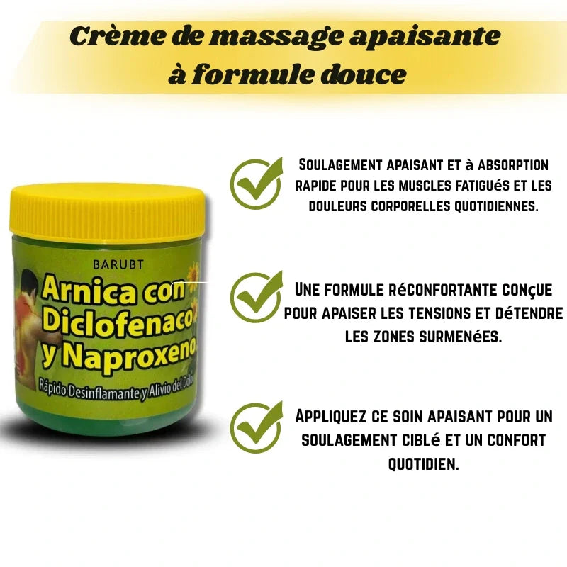 Crème de Massage Soulagement Immédiat - Burkina Faso