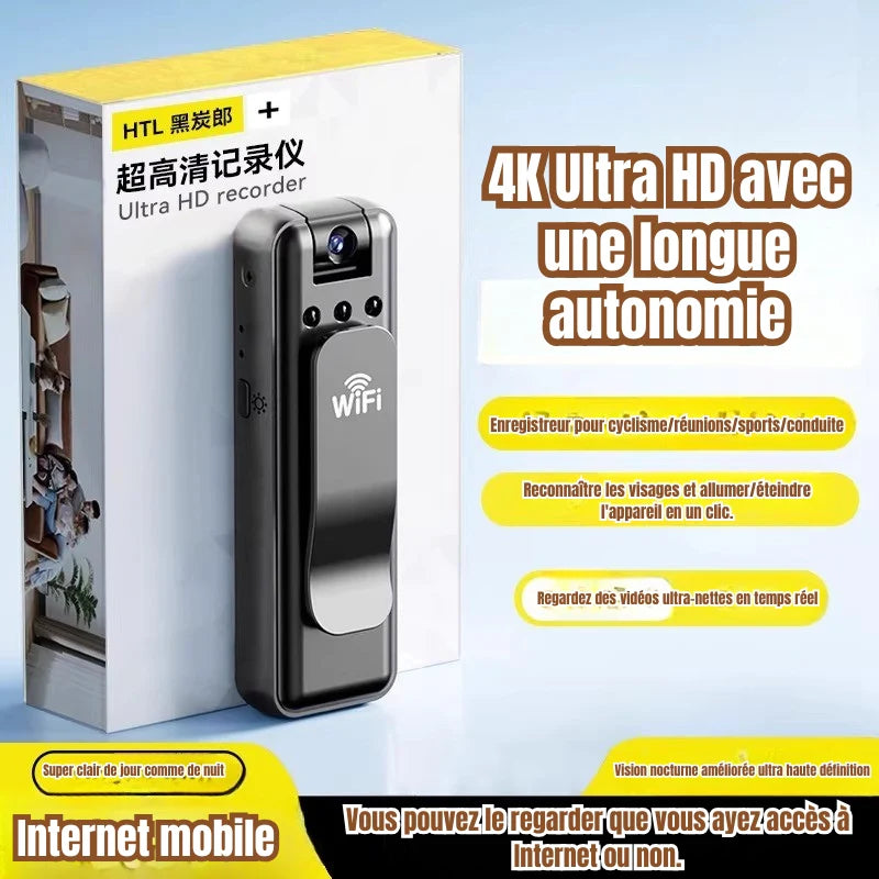 Caméra 4K Wi-Fi Vision Nocturne - Mali