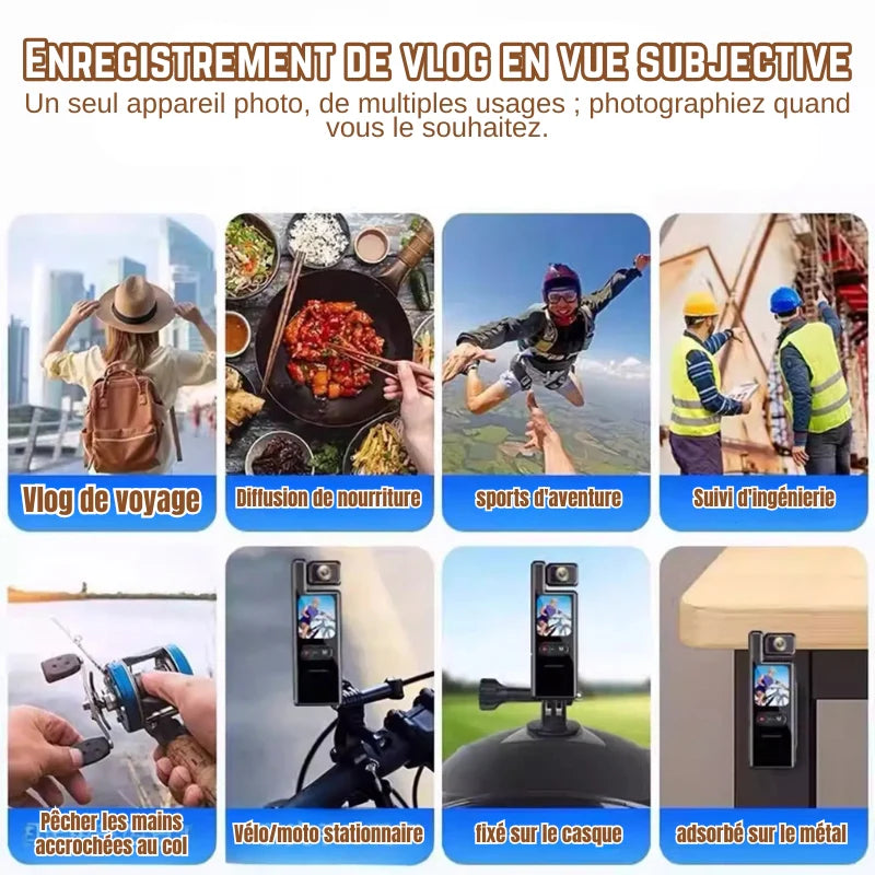 Caméra 4K Wi-Fi Vision Nocturne - Mali