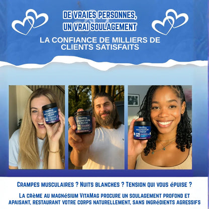 Crème au Magnésium – Soulagement & Hydratation Profonde - Mali