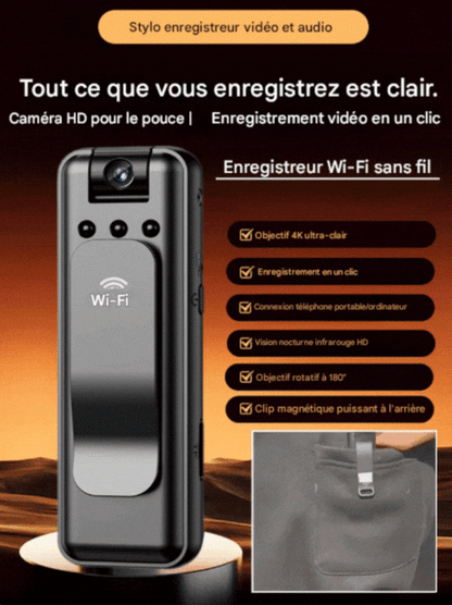 Enregistreur portable à vision nocturne infrarouge - Burkina Faso