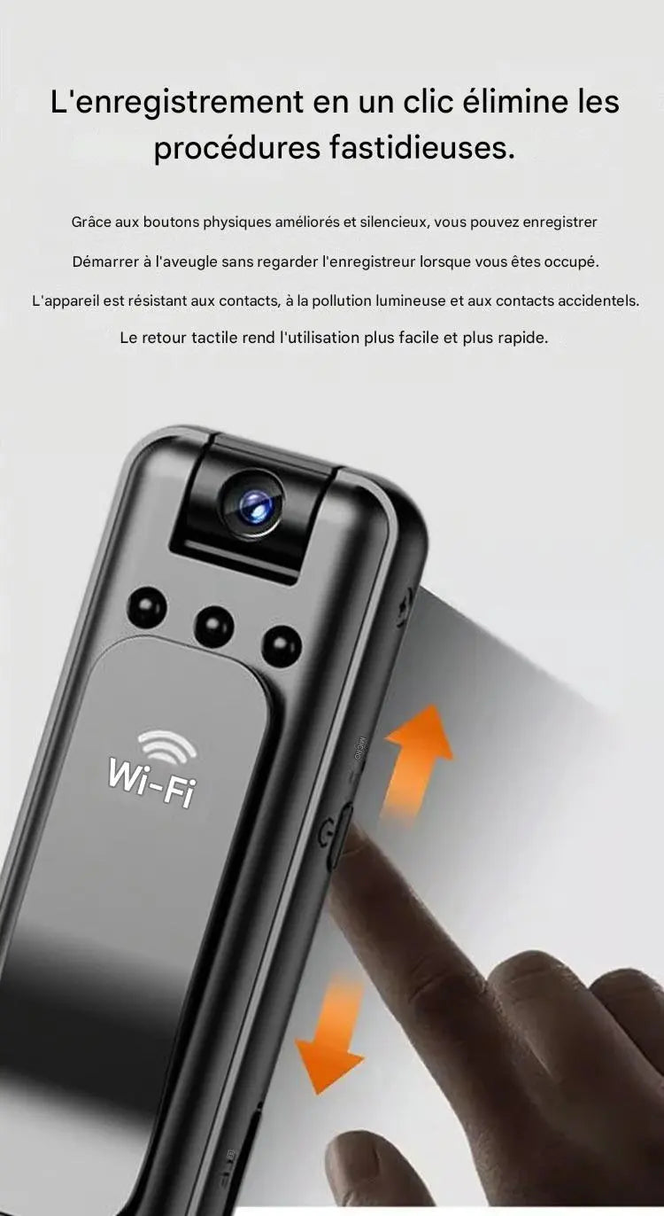 Enregistreur portable à vision nocturne infrarouge - Burkina Faso