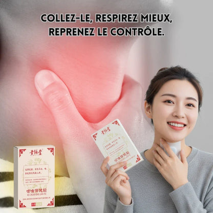 Patch Respiratoire Apaisant – Soulagement Immédiat - Burkina Faso