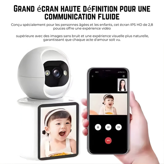 Caméra Intelligente avec Appel Vidéo & Écran Intégré - Cote D'ivoire