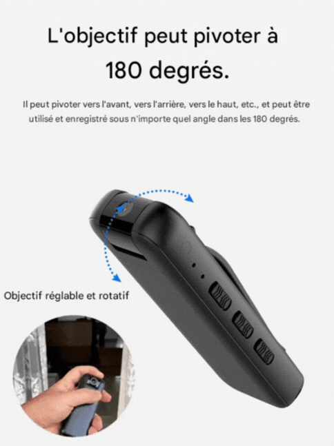 Enregistreur portable à vision nocturne infrarouge - Burkina Faso