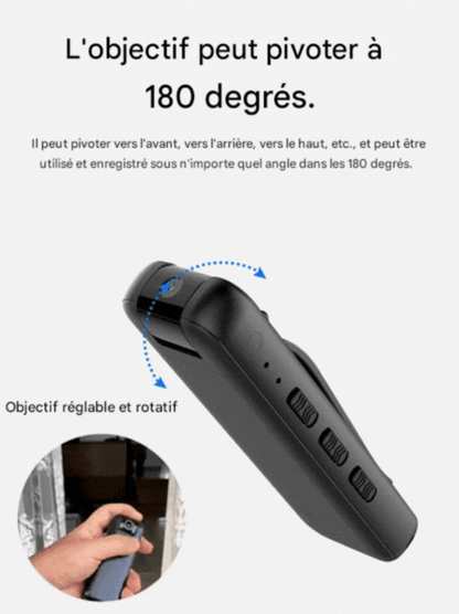 Enregistreur portable à vision nocturne infrarouge - Burkina Faso