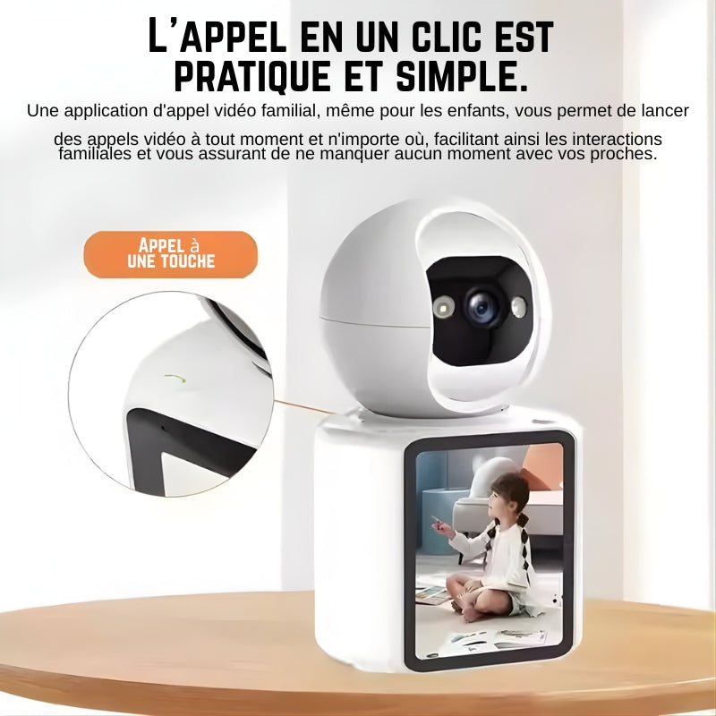 Caméra Intelligente avec Appel Vidéo & Écran Intégré - Cote D'ivoire