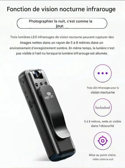 Enregistreur portable à vision nocturne infrarouge - Burkina Faso