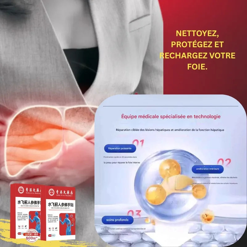 Patch Détox Foie Ultra-Actif - Kinshasa