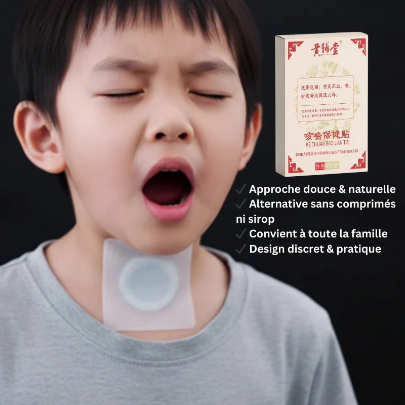 Patch Respiratoire Apaisant – Soulagement Immédiat - Burkina Faso