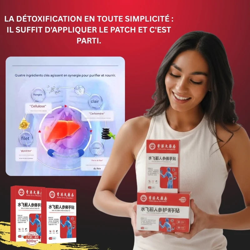 Patch Détox Foie Ultra-Actif - Kinshasa