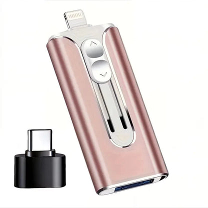 Clé USB 128 Go 4-en-1 - Côte d'Ivoire