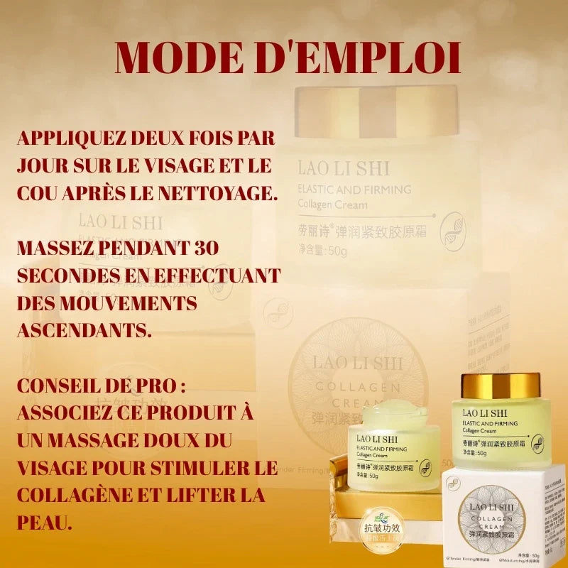 Crème Collagène Raffermissante & Anti-Âge - Conakry