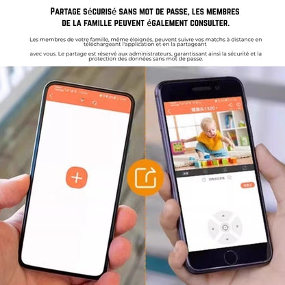 Caméra Intelligente avec Appel Vidéo & Écran Intégré - Cote D'ivoire