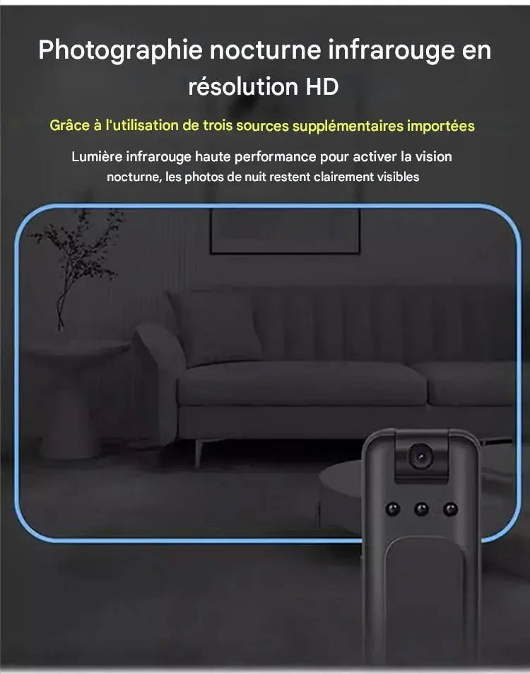 Enregistreur portable à vision nocturne infrarouge - Burkina Faso