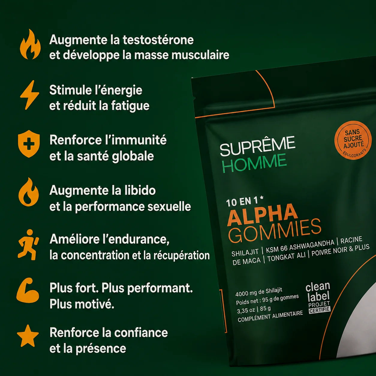Vitalité Masculine 10-en-1 - Burkina Faso