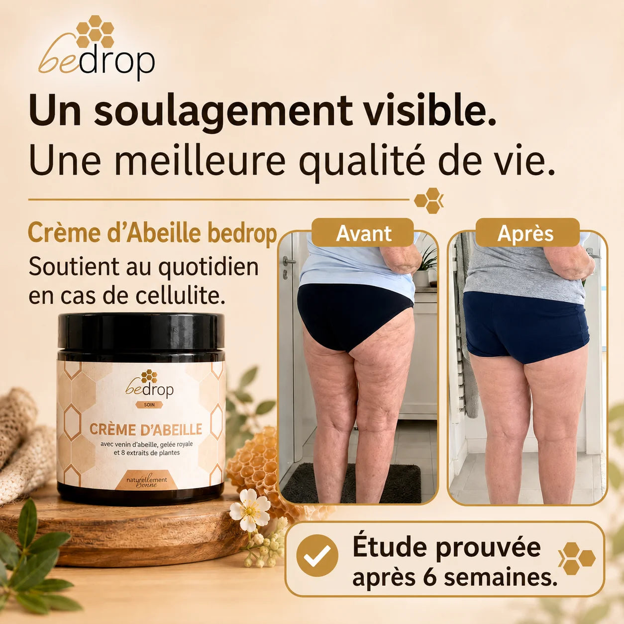 Crème Raffermissante Anti-Cellulite - Cote D'ivoire