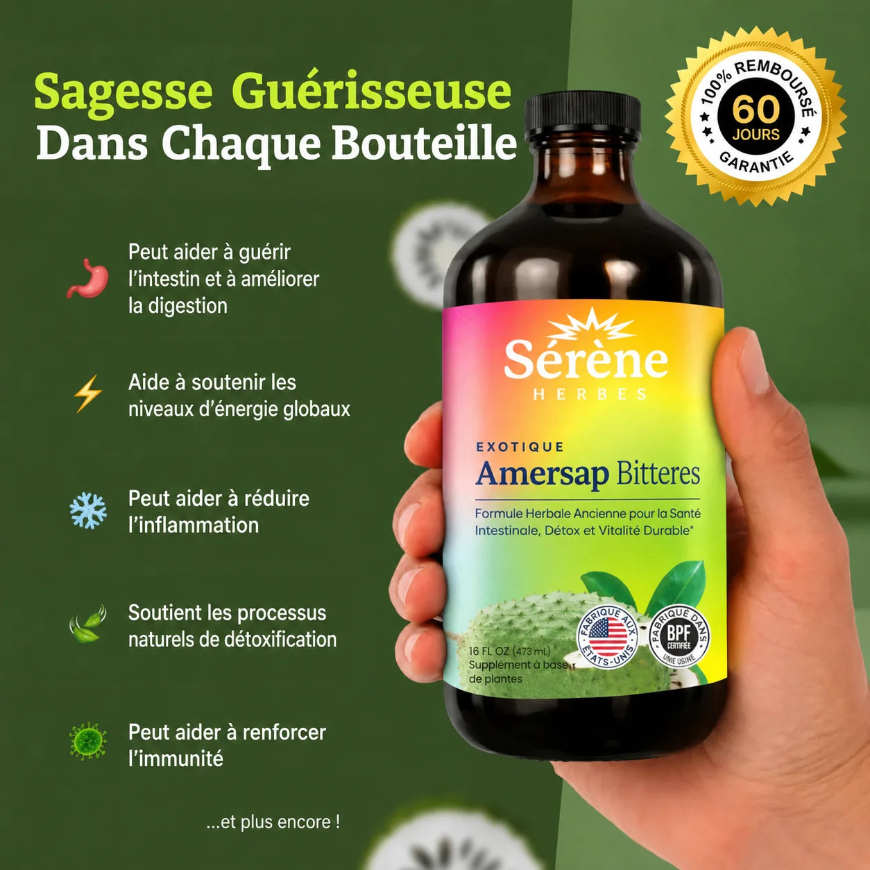 Élixir Végétal pour le Bien-être Digestif - Mali