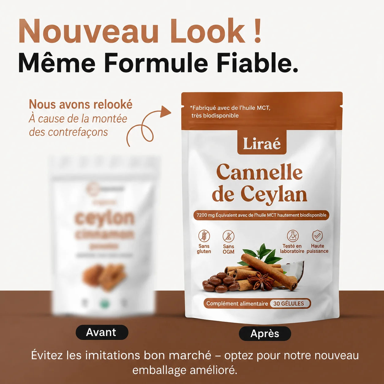 Capsules de Cannelle de Ceylan Haute Puissance - Mali