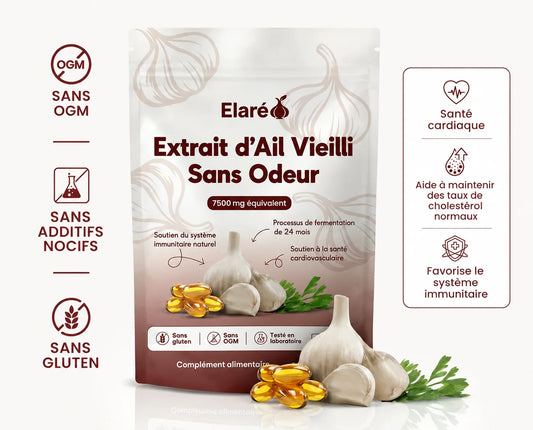 Extrait d’Ail Vieilli Sans Odeur 7500 mg - Burkina Faso