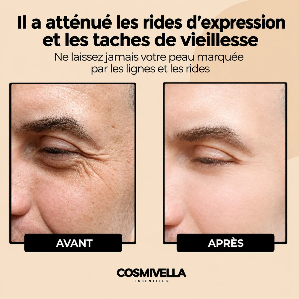 Baume Visage Homme Anti-Rides - Côte d'Ivoire
