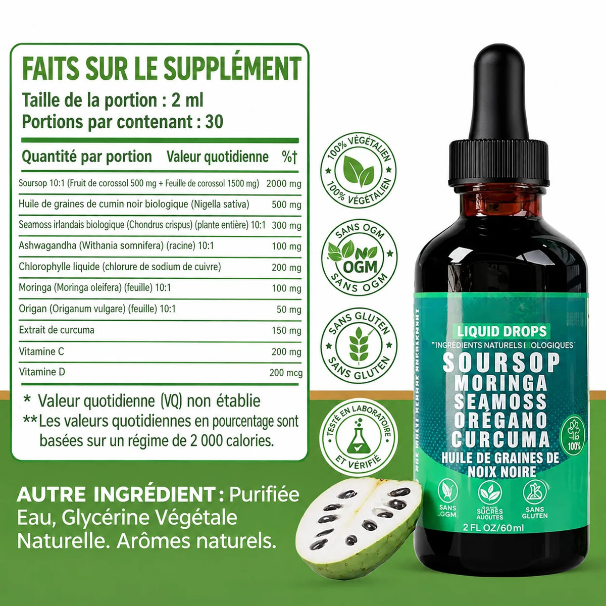 Gouttes Naturelles Vitalité - Burkina Faso