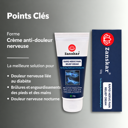 Crème Apaisante Nerfs & Douleurs - Cote d'ivoire