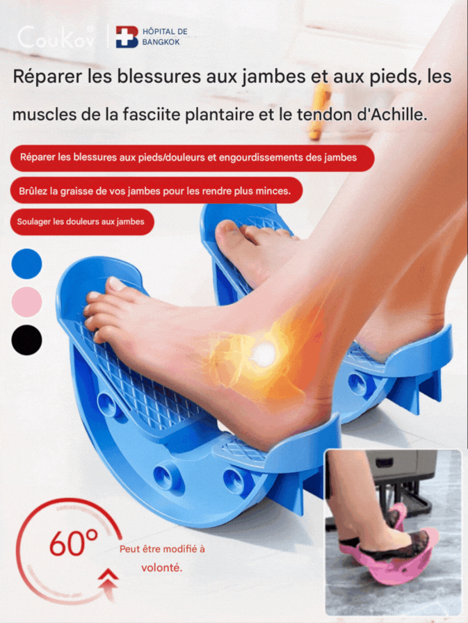 Étireur de pieds et mollets pour soulager douleurs et fatigue - Cote D'ivoire