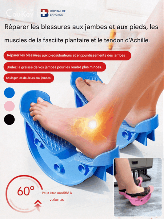 Étireur de pieds et mollets pour soulager douleurs et fatigue - Burkina Faso