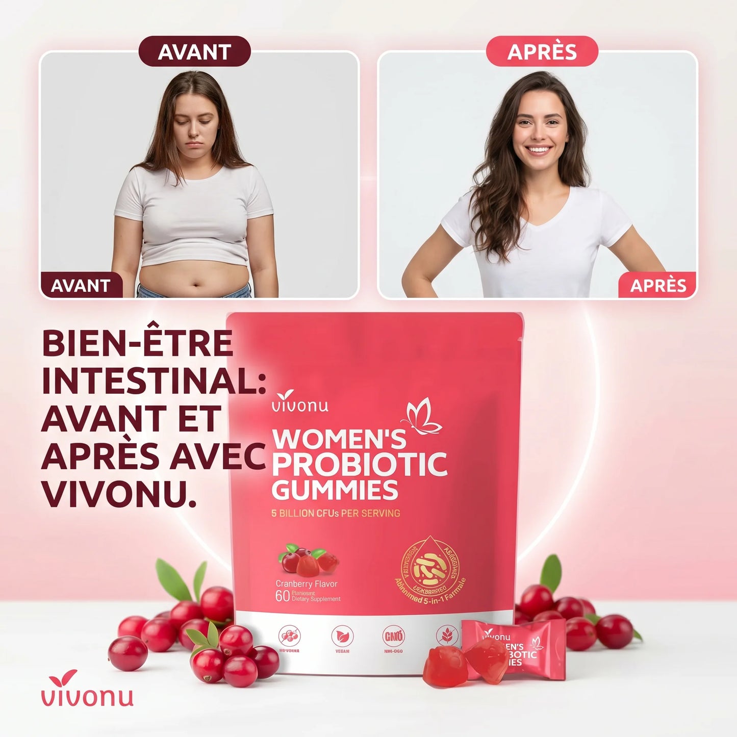 Équilibre Féminin en Gummies - Mali