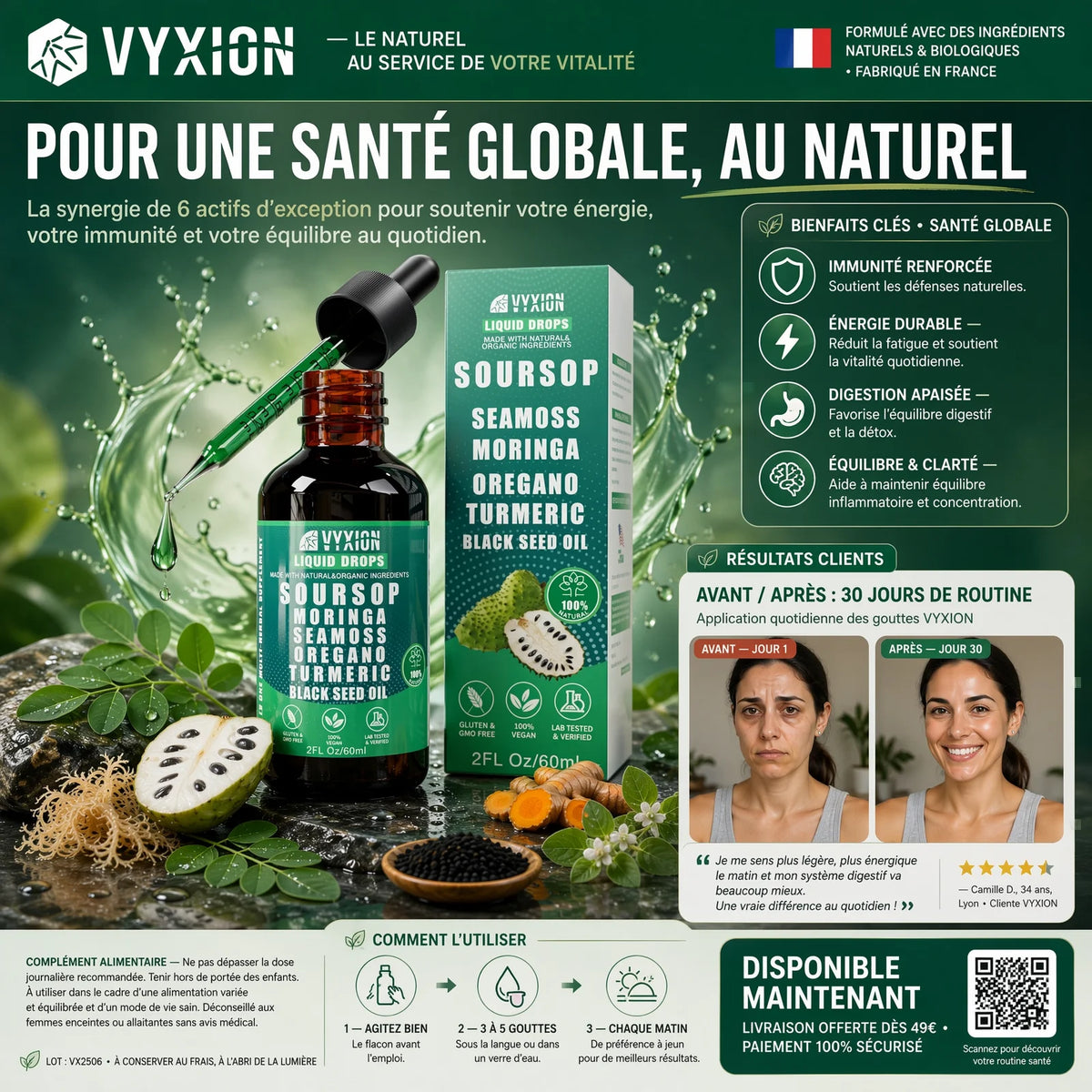 Gouttes Naturelles Vitalité - Burkina Faso
