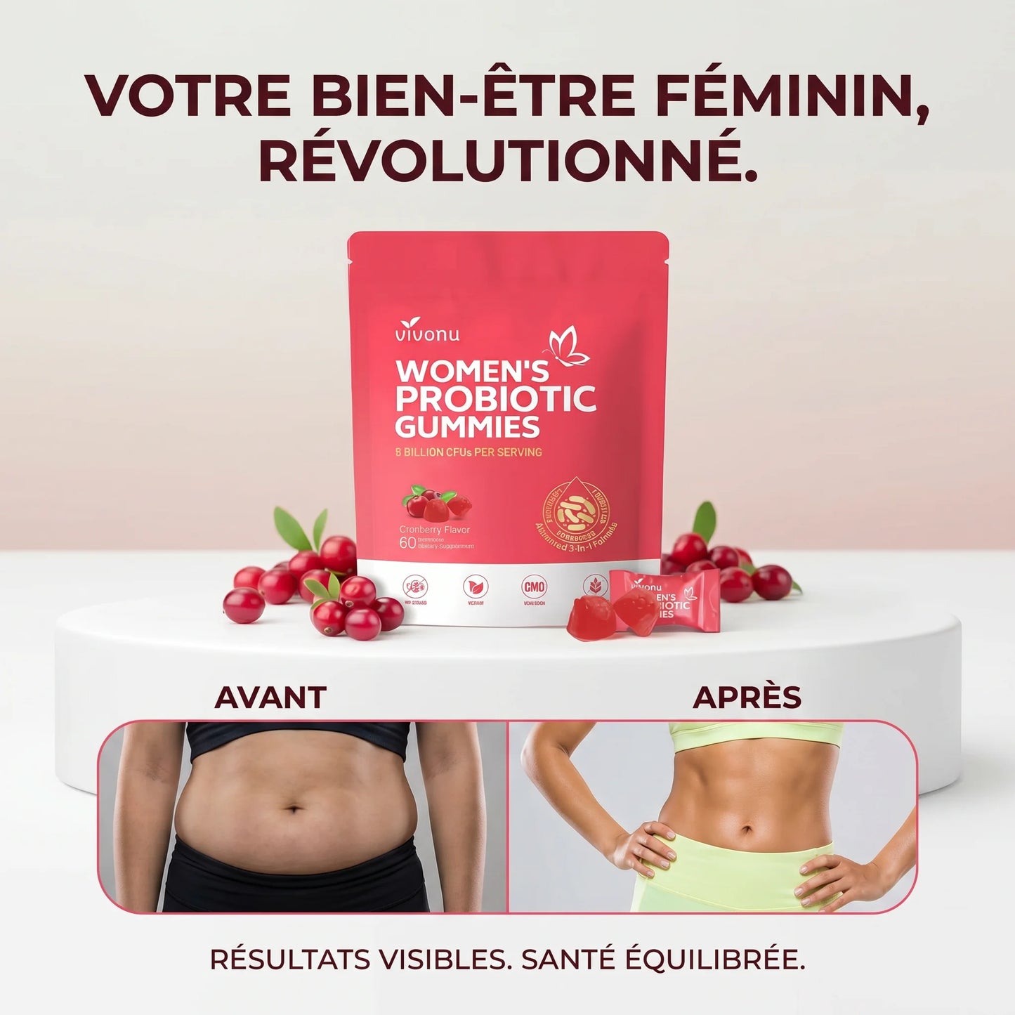 Équilibre Féminin en Gummies - Mali