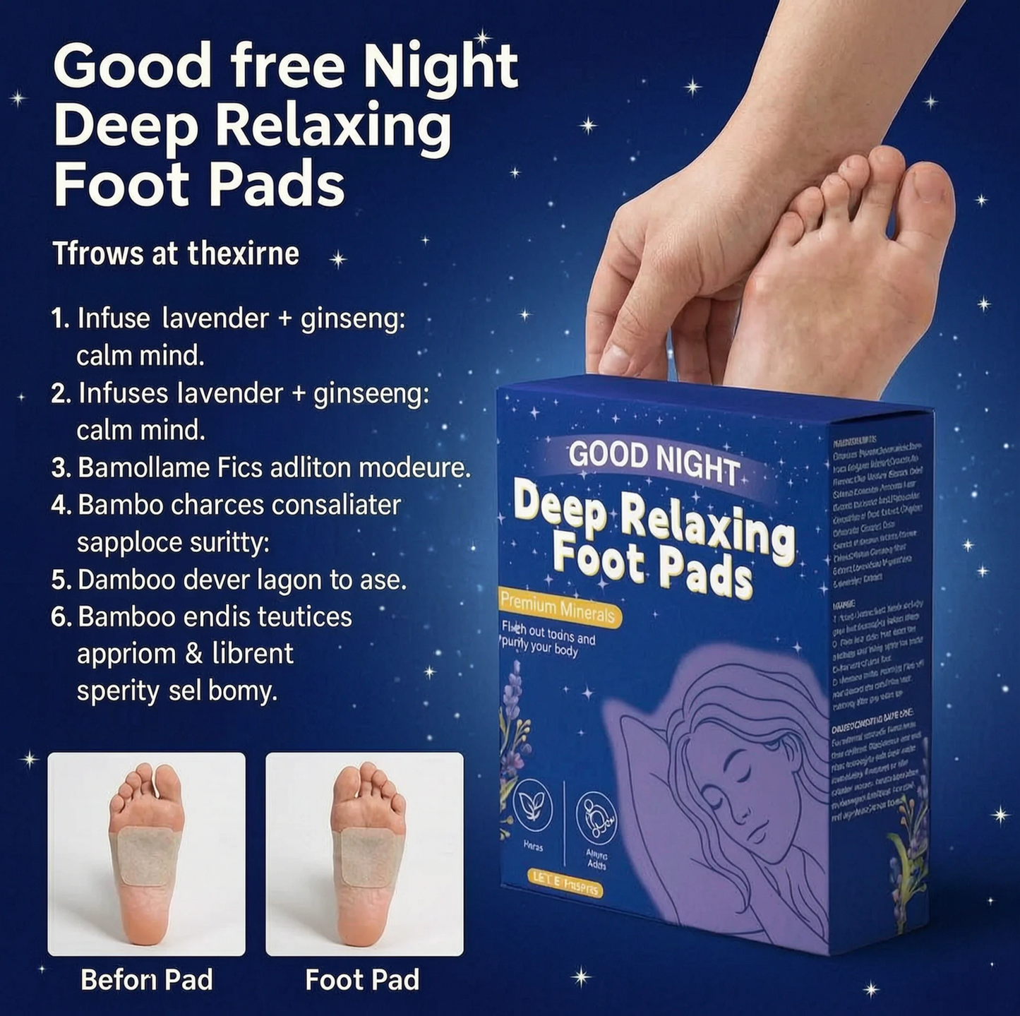 Patchs Relaxants Nuit & Détox - Burkina Faso