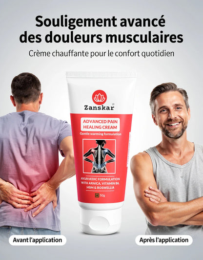 Crème Chauffante Anti-Douleur Instantanée - Burkina Faso