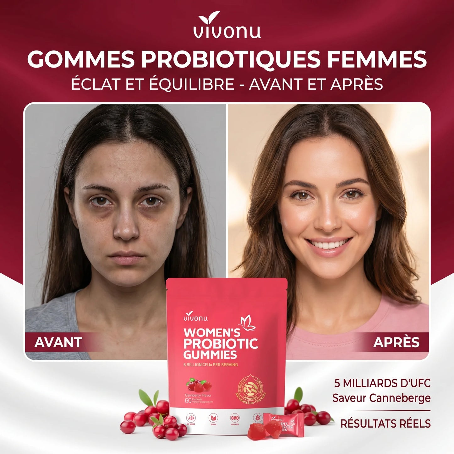Équilibre Féminin en Gummies - Mali