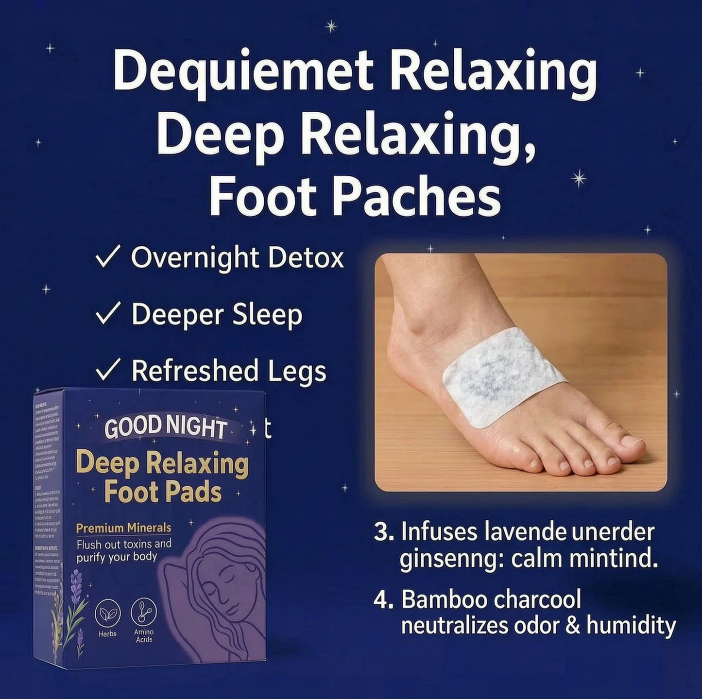 Patchs Relaxants Nuit & Détox - Burkina Faso