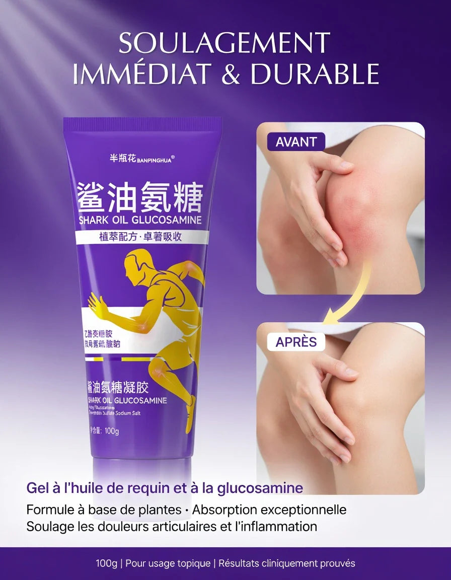 Gel apaisant pour articulations & muscles - Burkina Faso