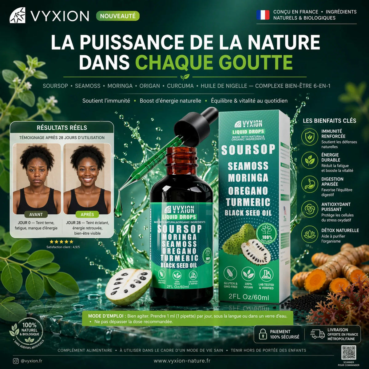 Gouttes Naturelles Vitalité - Burkina Faso