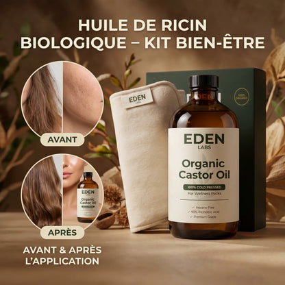 Huile de Ricin Bio Pressée à Froid - Mali