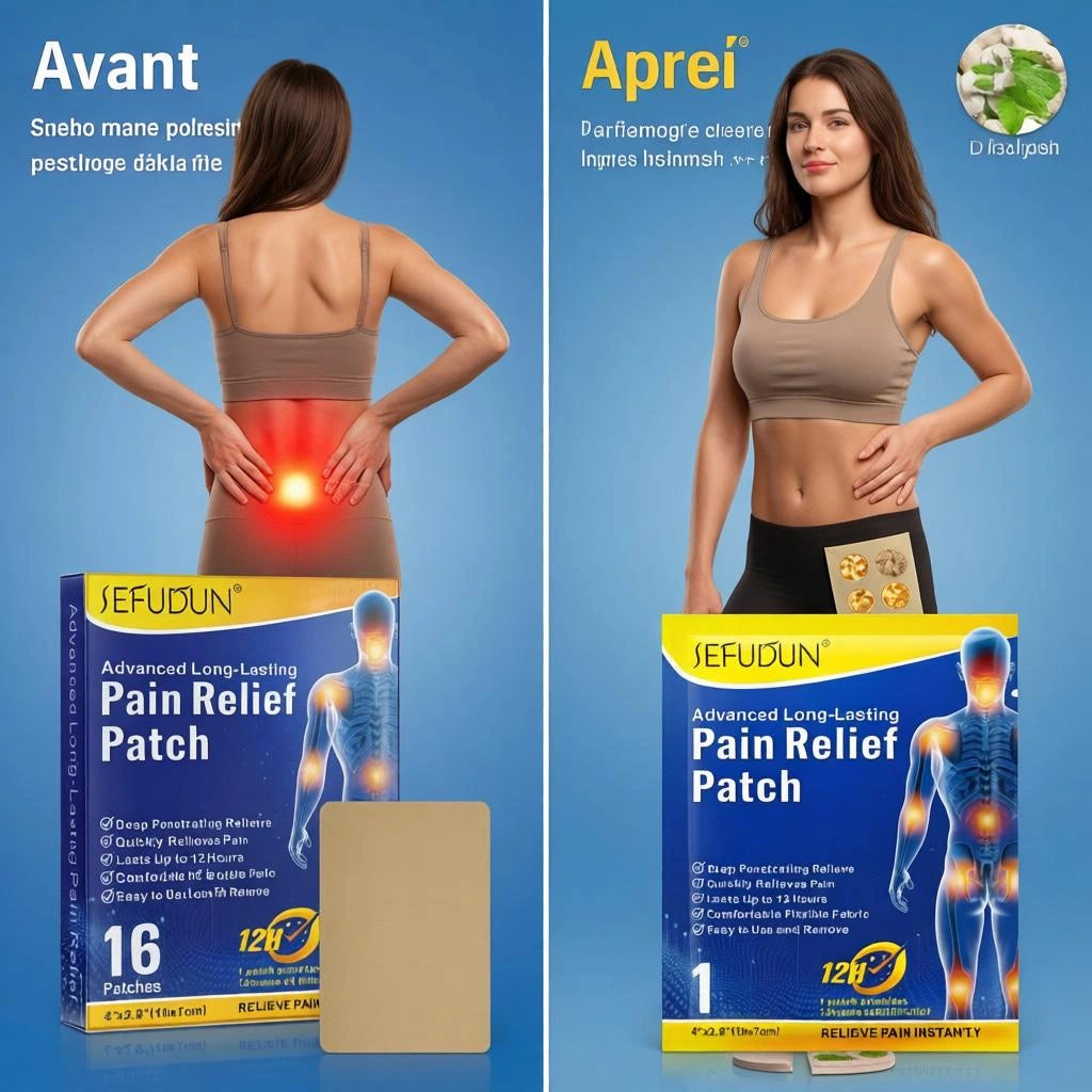 Patch Anti-Douleur Longue Durée 12H - Burkina Faso