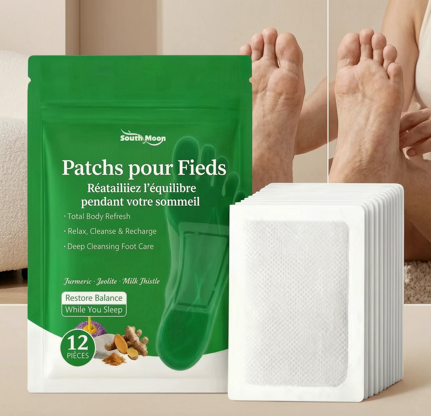 Patchs Détox Nuit Relaxante - Mali